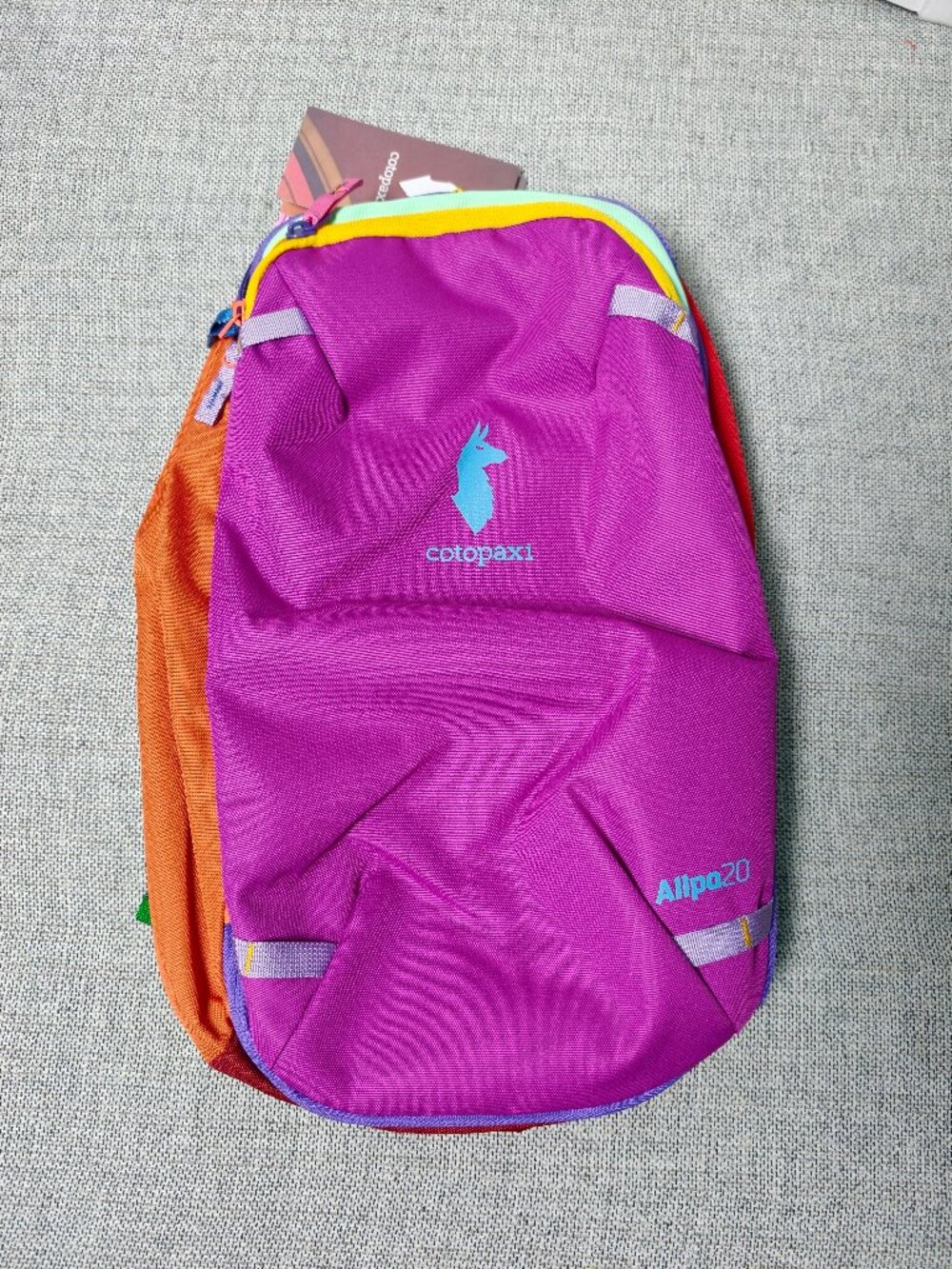 Cotopaxi Bright Magenta with multicolored trim Allpa 20 L Backpack